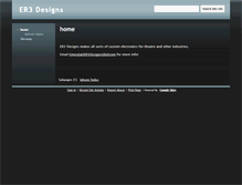 Tablet Screenshot of er3designs.com